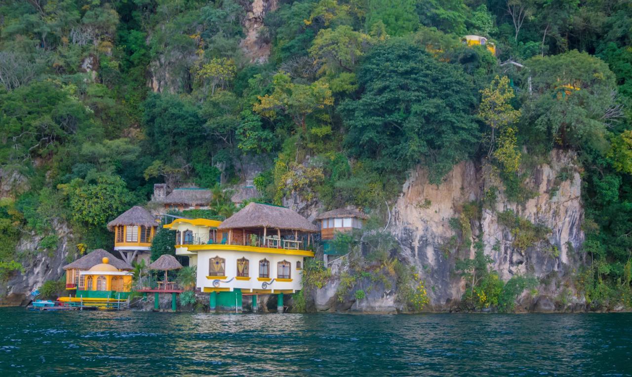 Kaalpul Atitlan Eco Hotel And Spa Santa Catarina Palopo Luaran gambar